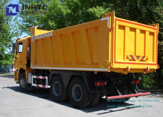 Shacman F3000 30t हैवी ड्यूटी डंप ट्रक 3175 मिमी व्हील बेस
