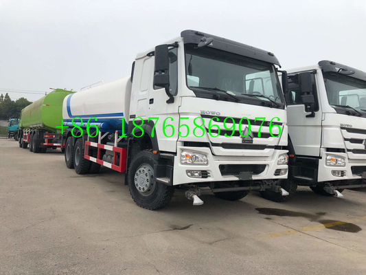 1500L सिनोट्रुक हॉव 10 व्हील्स 6x4 336hp वाटर टैंक ट्रक