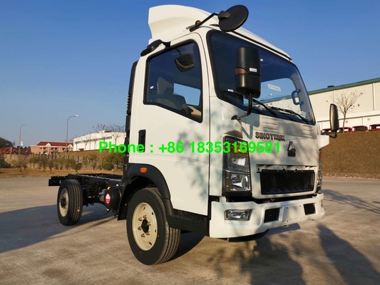 सब्जियों के लिए 4x2 यूरो 3 LHD 1880 केबिन 5T लाइट कार्गो ट्रक