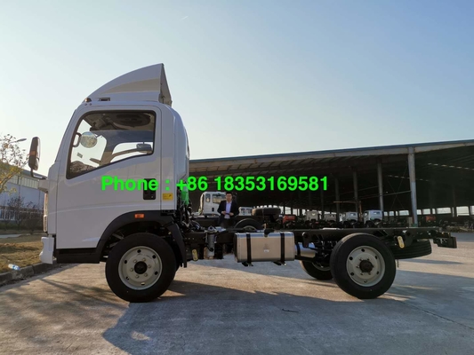 सब्जियों के लिए 4x2 यूरो 3 LHD 1880 केबिन 5T लाइट कार्गो ट्रक