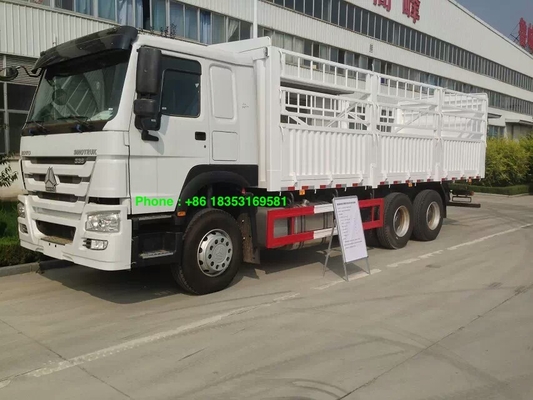 371hp 8x4 LHD यूरो 2 50T होवो 7 हैवी कार्गो ट्रक