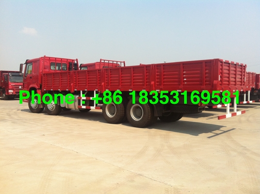 371hp 8x4 LHD यूरो 2 50T होवो 7 हैवी कार्गो ट्रक