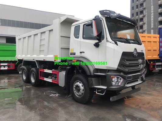 मैनुअल 20M3 HOHAN डंप ट्रक सामने HYVA टिपर 6x4 के साथ
