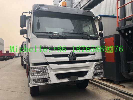 WD615.69 निर्माण स्थलों के लिए 336hp हैवी ड्यूटी डंप ट्रक