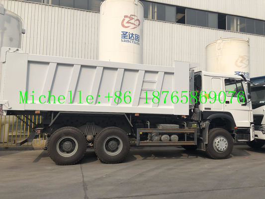 WD615.69 निर्माण स्थलों के लिए 336hp हैवी ड्यूटी डंप ट्रक