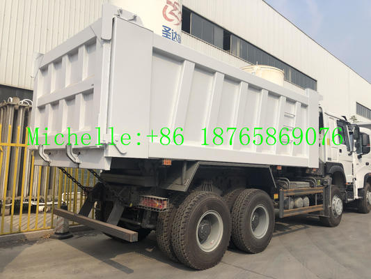 WD615.69 निर्माण स्थलों के लिए 336hp हैवी ड्यूटी डंप ट्रक