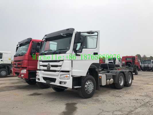 ZZ4257S3241W 400L HW19710 6x4 ट्रैक्टर हेड ट्रक