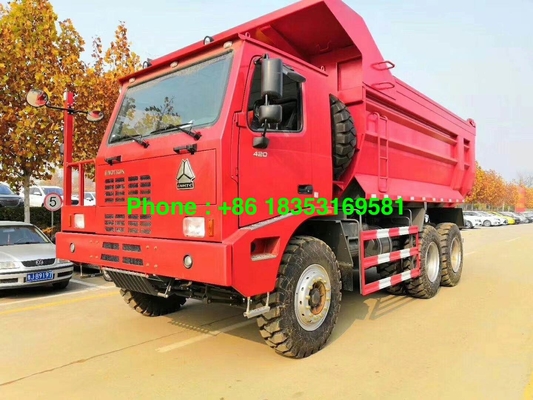 ZZ5707S3840AJ 63Km / h 371hp LHD 70T खनन डंप ट्रक