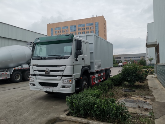 सफेद SINOTRUK HOWO 6X4 हैवी कार्गो ट्रक यूरो II उत्सर्जन मानक