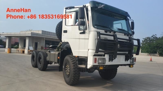 6x6 371hp सिनोट्रुक होवो 7 प्राइम मूवर ट्रक डीजल इंजन