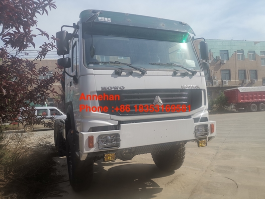 6x6 371hp सिनोट्रुक होवो 7 प्राइम मूवर ट्रक डीजल इंजन