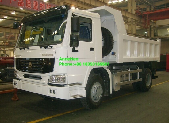 30T सिनोट्रुक होवो 4x2 डंप ट्रक 290hp यूरो 2 डीजल ईंधन