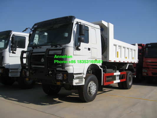 30T सिनोट्रुक होवो 4x2 डंप ट्रक 290hp यूरो 2 डीजल ईंधन