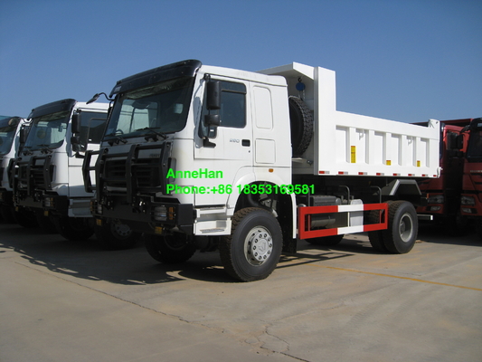 30T सिनोट्रुक होवो 4x2 डंप ट्रक 290hp यूरो 2 डीजल ईंधन