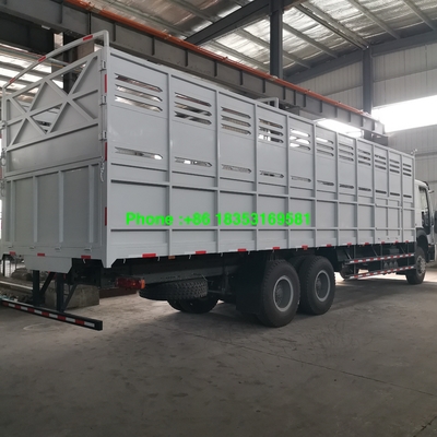 Sinotruk Howo 6x4 कार्गो परिवहन ट्रक 371hp 30T लोड क्षमता