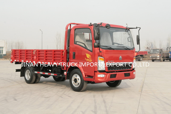 Sinotruk HOWO 4x2 लाइट मिनी कार्गो वैन ट्रक 3 टन 5 टन 8 टन 10 टन