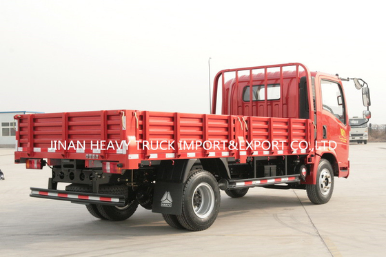 Sinotruk HOWO 4x2 लाइट मिनी कार्गो वैन ट्रक 3 टन 5 टन 8 टन 10 टन