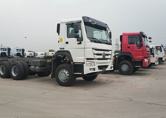 Sinotruk HOWO A7 6x4 371hp सफेद डंप ट्रक टिपर ट्रक कार्गो ट्रक