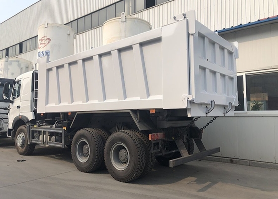 Sinotruk HOWO A7 6x4 371hp सफेद डंप ट्रक टिपर ट्रक कार्गो ट्रक