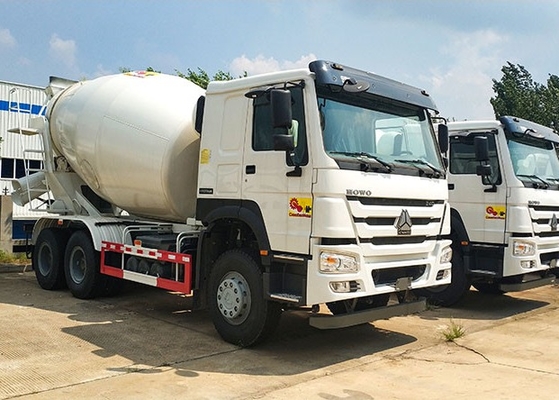 Sinotruk HOWO कंक्रीट मिक्सर ट्रक 8cbm 6X4 ब्लेंडर कंक्रीट सीमेंट