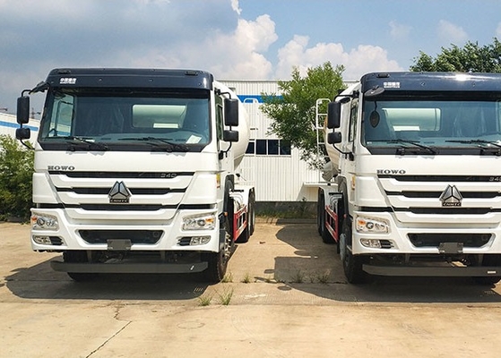 Sinotruk HOWO कंक्रीट मिक्सर ट्रक 8cbm 6X4 ब्लेंडर कंक्रीट सीमेंट