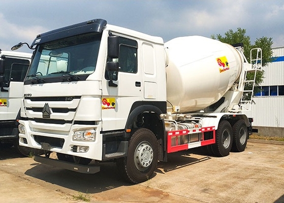 Sinotruk HOWO कंक्रीट मिक्सर ट्रक 8cbm 6X4 ब्लेंडर कंक्रीट सीमेंट