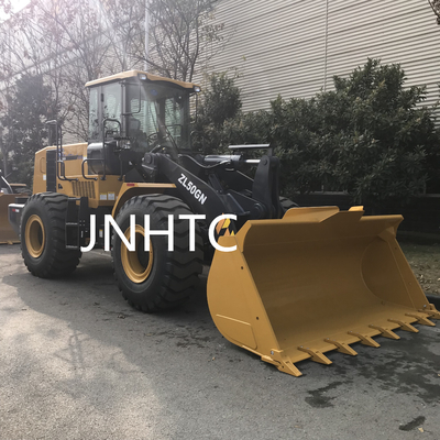 5000KG भारी निर्माण मशीनरी XCMG व्हील लोडर ZL50GN