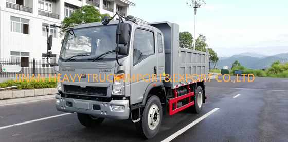 5 टन HOWO 4x2 डंप ट्रक छोटे चीन डंप ट्रक ZZ3158E3414C1