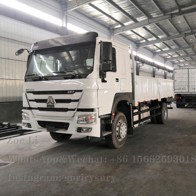 Sinotruk HOWO लाइट ड्यूटी 4x2 हैवी कार्गो ट्रक 290HP बॉक्स ट्रक लॉरी वैन गुड्स