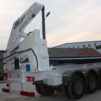 XCMG 28Mpa 37ton 20ft 40ft शिपिंग साइड बूम लिफ्टर फोल्डिंग बूम कंटेनर क्रेन