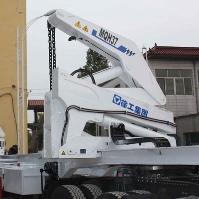 XCMG 28Mpa 37ton 20ft 40ft शिपिंग साइड बूम लिफ्टर फोल्डिंग बूम कंटेनर क्रेन