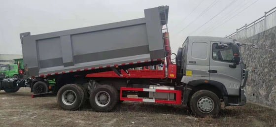Howo 6x4 A7 टपर ट्रक 3 एक्सल डंप ट्रक टपर ट्रक 60 टन डंप ट्रक