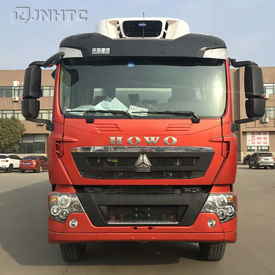 सिनोट्रुक HOWO 45cbm फ्रीजर रेफ्रिजरेटर 8x4 रेफ्रिजरेटेड ट्रक 20 टन रेफ्रिजरेटिंग भारी ट्रक