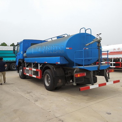 HOWO Euro2 4 4x2 6 पहियों 12000 लीटर 12 घन मीटर पानी टैंक छिड़काव ट्रक