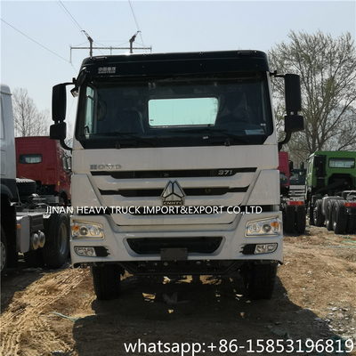 6 पहियों कार्गो कैसे ट्रैक्टर हेड डबल एक्सल 4x2 380hp