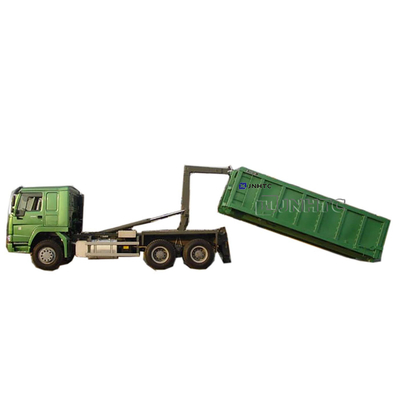 अपशिष्ट कचरा कचरा के लिए SINOTRUK HOWO 6x4 हुक आर्म रोल कचरा ट्रक