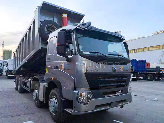 Sinotruk HOWO A7 टिपर डंप ट्रक 8x4 12 पहिए 40 टन