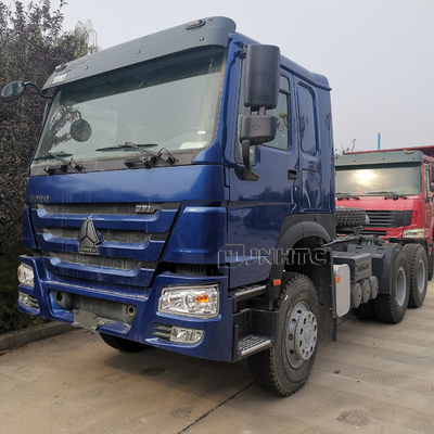 सिनोट्रुक हाउ ट्रैक्टर हेड प्राइम मूवर ट्रक यूरो 2 6X4 371hp