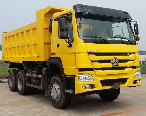Sinotruk Howo 6x4 हैवी ड्यूटी डंप ट्रक 10w 371hp 20cbm