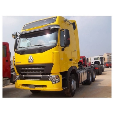 लीफ स्प्रिंग होवो सिनोट्रुक 6x4 ट्रैक्टर ट्रक 420hp