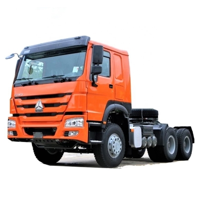 लीफ स्प्रिंग होवो सिनोट्रुक 6x4 ट्रैक्टर ट्रक 420hp
