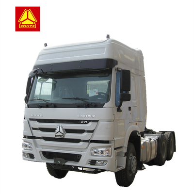 लीफ स्प्रिंग होवो सिनोट्रुक 6x4 ट्रैक्टर ट्रक 420hp