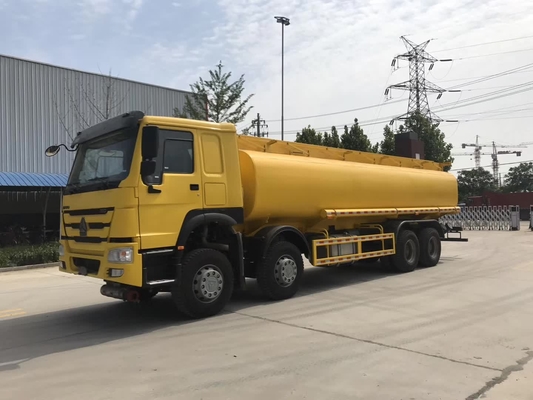 सिनोट्रुक एलएचडी तेल ईंधन टैंकर ट्रक 400L 20cbm 371HP