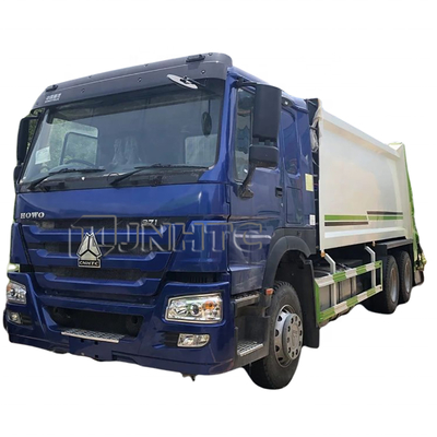 HOWO 6x4 12cbm 15cbm हाइड्रोलिक स्विंग आर्म कचरा ट्रक यूरो 2 यूरो 3 कंटेनर कचरा बिन