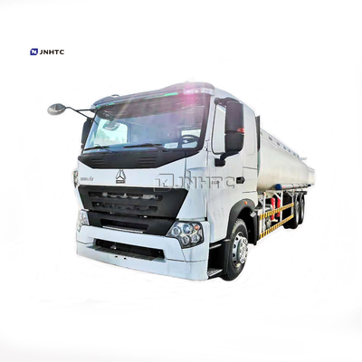 Sinotruk HOWO A7 371hp तेल ईंधन टैंक ट्रक यूरो 2 यूरो 3 25000L 6x4