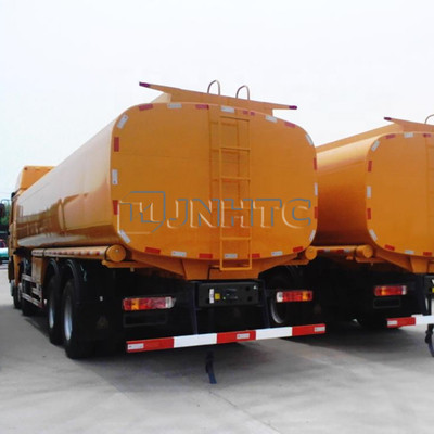 Sinotruk HOWO A7 371hp तेल ईंधन टैंक ट्रक यूरो 2 यूरो 3 25000L 6x4