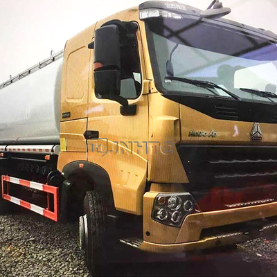 Sinotruk HOWO A7 371hp तेल ईंधन टैंक ट्रक यूरो 2 यूरो 3 25000L 6x4