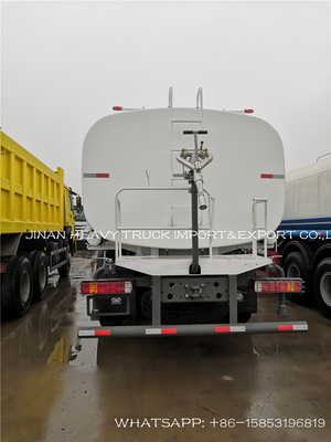 Sinotruk Howo 25cbm 25000 लीटर वाटर टैंक ट्रक वाटर स्प्रिंकलर ट्रक