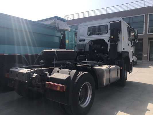 HOWO 4x2 ड्राइव प्राइम मूवर ट्रक 6 व्हीलर 290HP 336HP टोइंग हेड