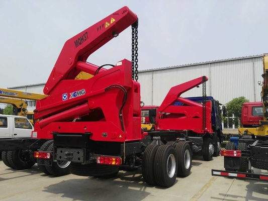 Xcmg 37t साइड लिफ्ट क्रेन Mqh37a के साथ Sinotruk Howo 8x4 ट्रक माउंटेड क्रेन